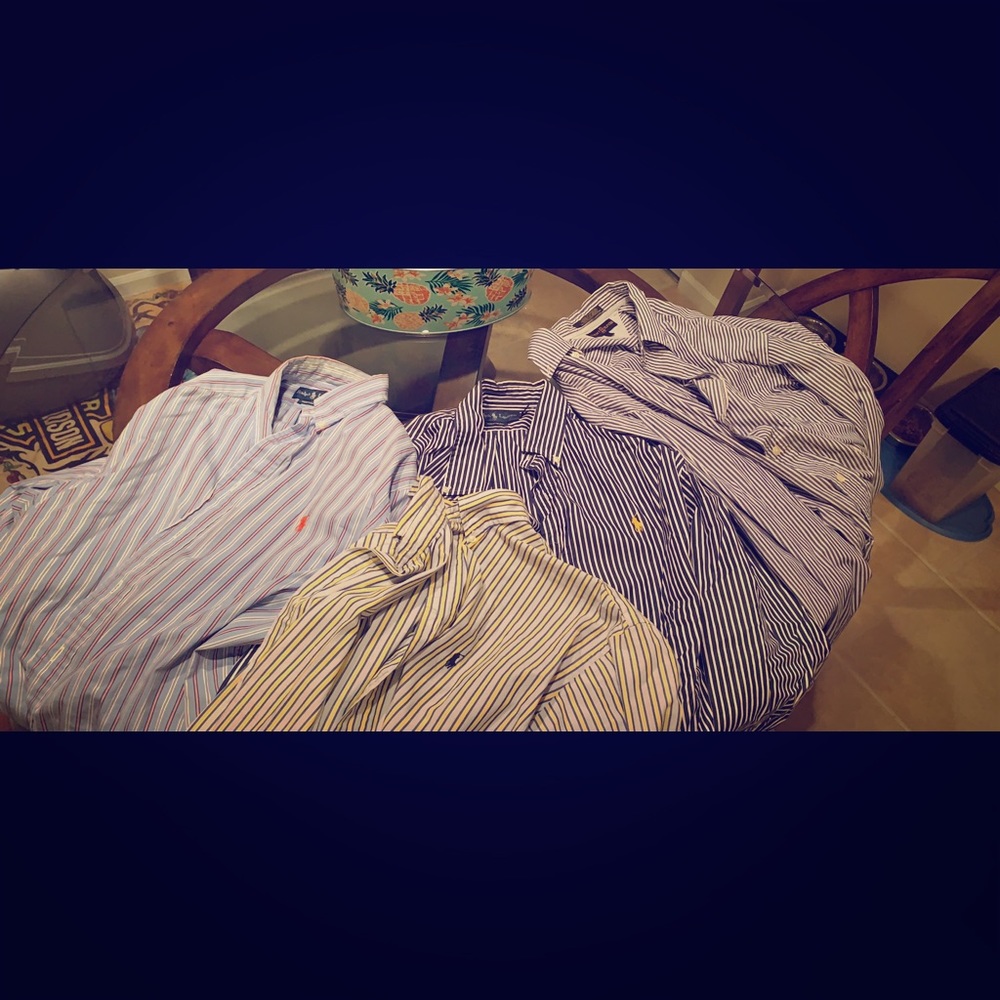 Polo button up long sleeve